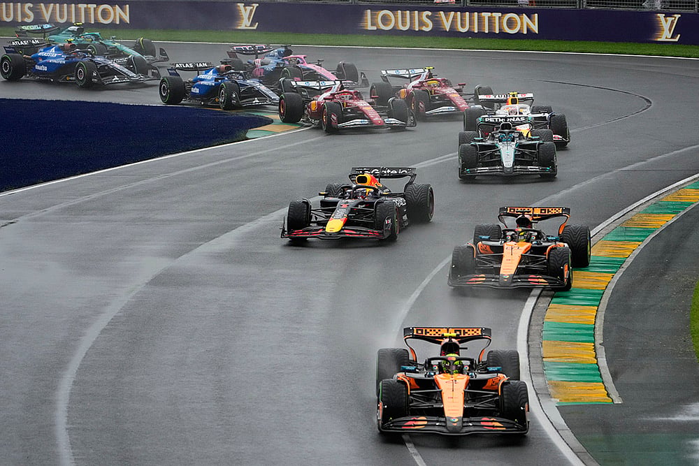Australian Formula One Grand Prix 2025 F1 GP Auto race_McLaren driver Lando Norris