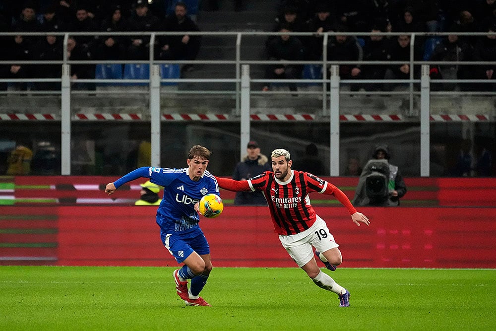 Italy Soccer Serie A match AC Milan vs Como: Nico Paz