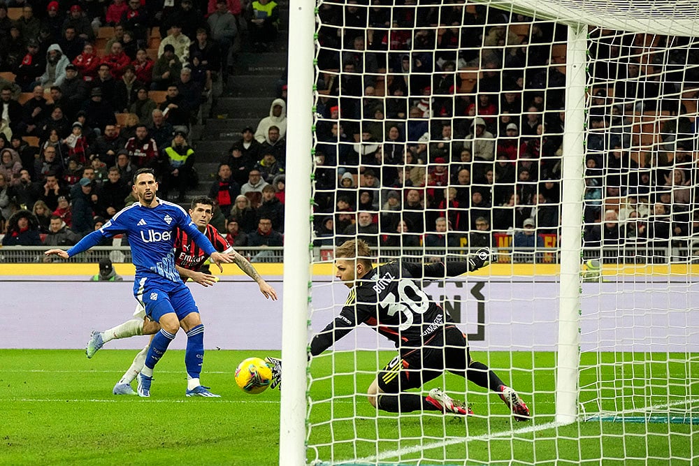 Italy Soccer Serie A match AC Milan vs Como: Christian Pulisic,