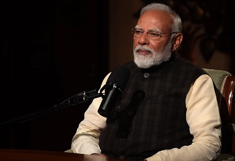 PM Modi podcast
