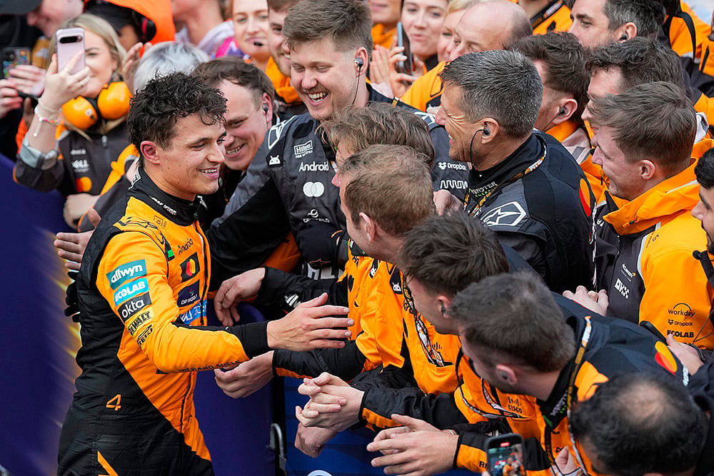 Australian Formula One Grand Prix 2025 F1 GP Auto race_McLaren driver Lando Norris