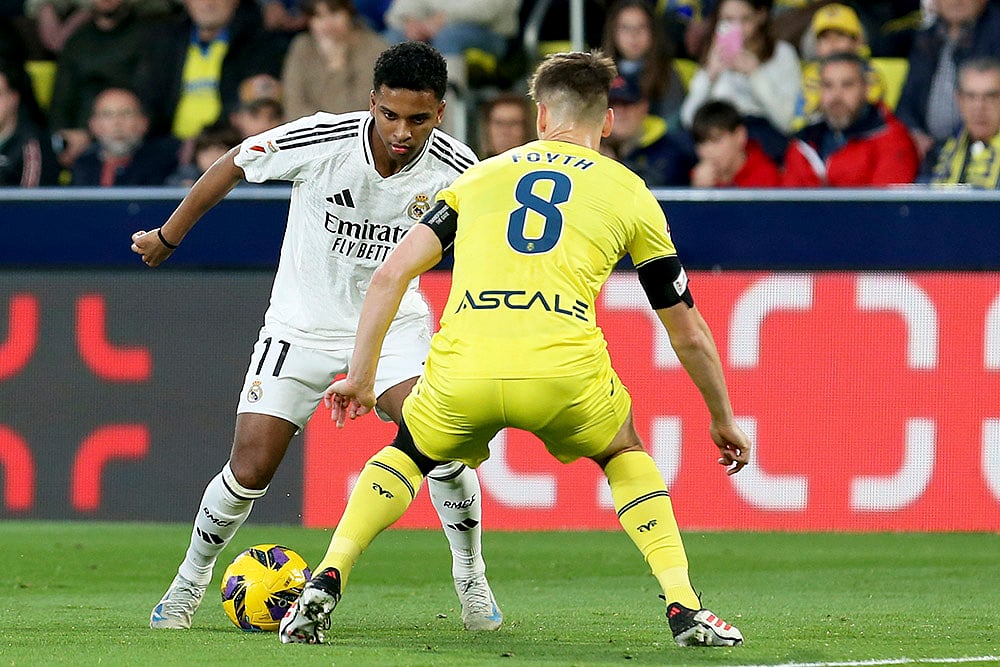 Spain soccer La Liga match Villarreal vs Real Madrid: Rodrygo