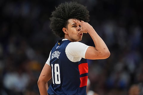 NBA 2024-25: Washington Wizards forward Kyshawn George