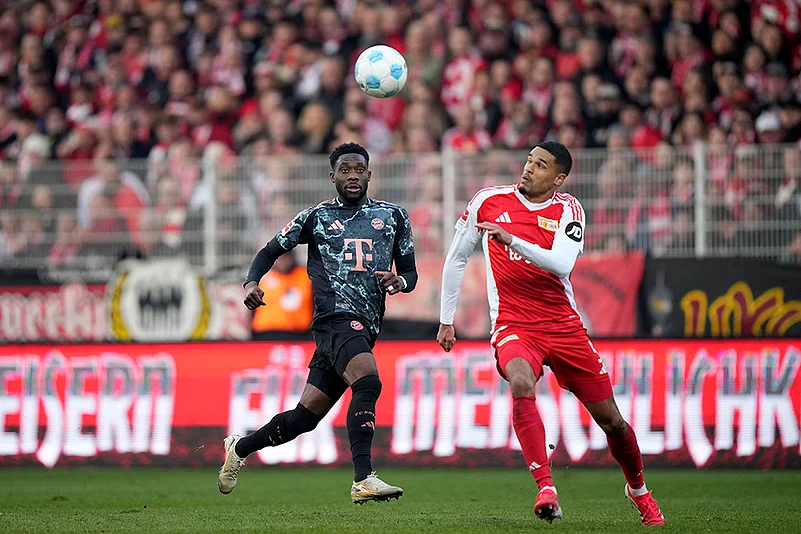 Germany Bundesliga Soccer match Bayern Munich vs Union Berlin: Danilho Doekhi