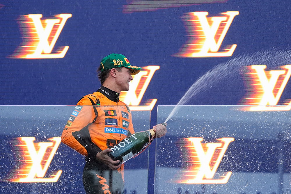 | Photo: AP/Asanka Brendon Ratnayake : Australia F1 GP Auto Racing: McLaren driver Lando Norris
