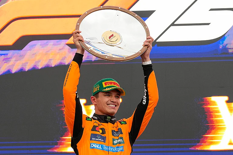 Australia F1 GP Auto Racing: McLaren driver Lando Norris of Britain - | Photo: AP/Asanka Brendon Ratnayake