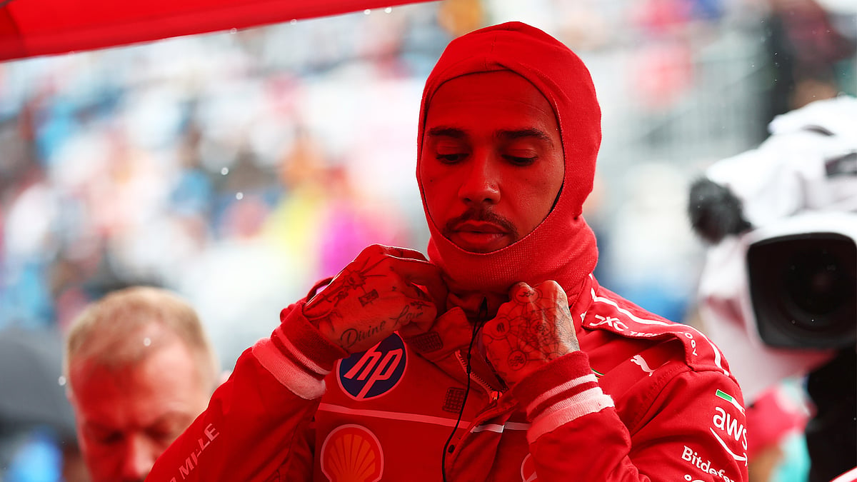 Lewis Hamilton at the Australian Grand Prix.