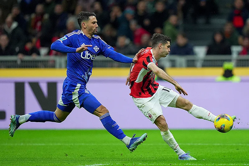 Italy Soccer Serie A match AC Milan vs Como: Christian Pulisic