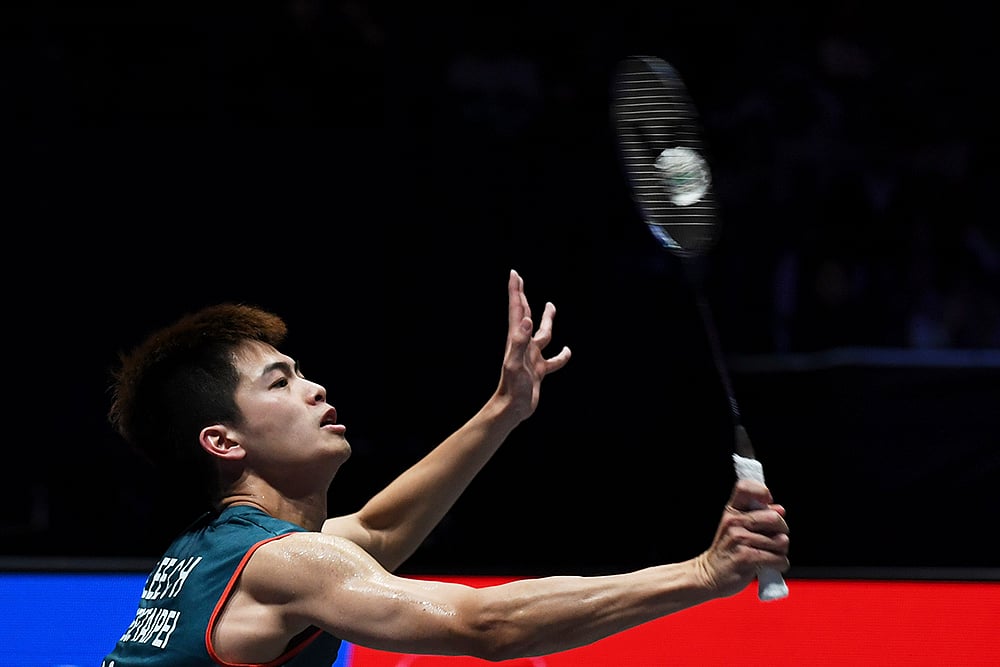 All England Open 2025 Badminton Championships Shi Yu Qi (CHN) vs Lee Chia Hao (TPE)_5