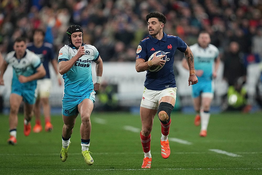 France vs Scotland Six Nations rugby union match: Romain Ntamack