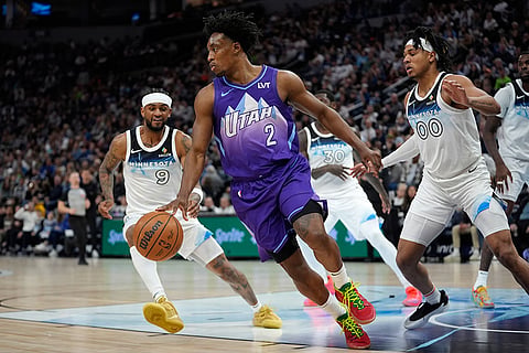 Jazz Timberwolves Basketball