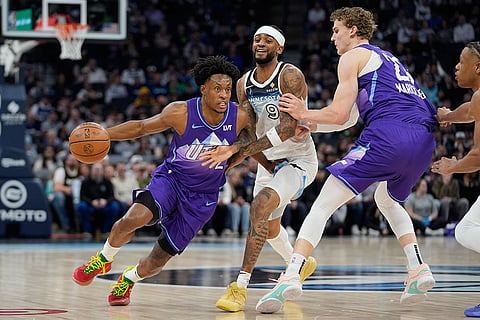 Basketball: Utah Jazz vs Minnesota Timberwolves