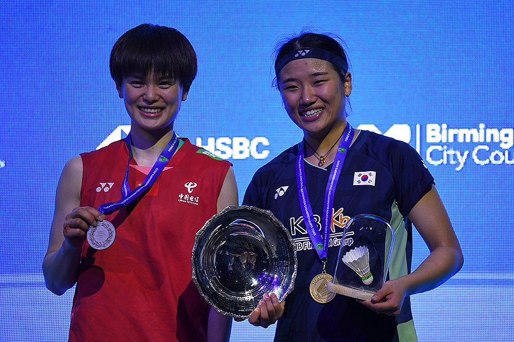 All England Open 2025 Badminton Championships An Se Young (KOR) vs Wang Zhi Yi (CHN)_2