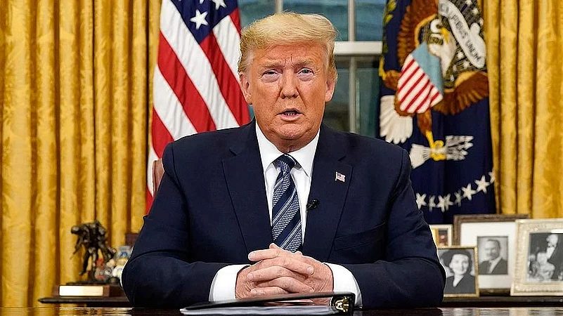 US President Donald Trump