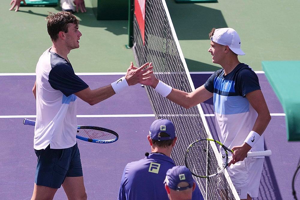 Indian Wells Tennis 2025 BNP Paribas Open tennis tournament, Jack Draper vs Holger Rune_3