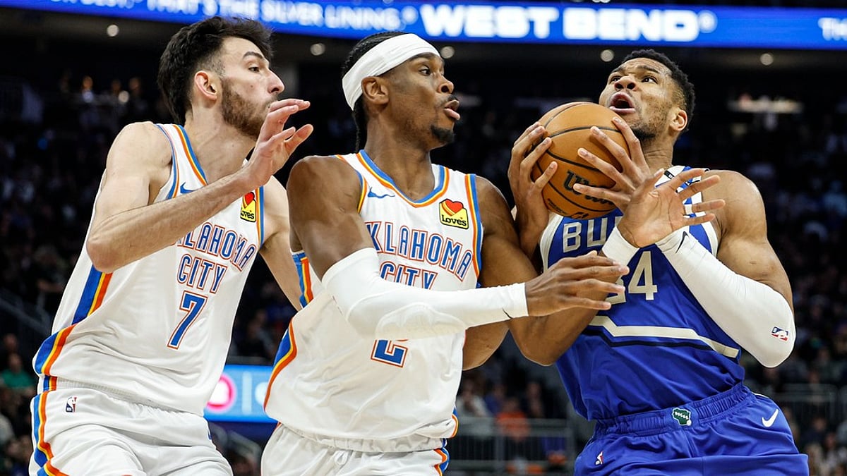 oklahoma city thunder vs Milwaukee Bucks