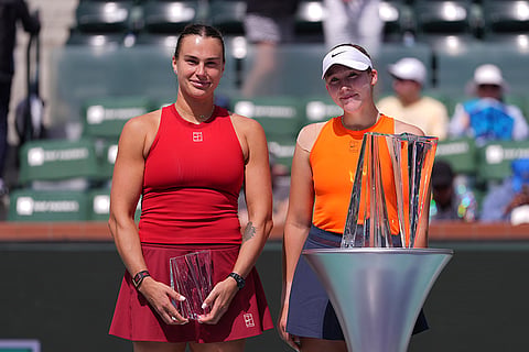 Indian Wells Tennis: Mirra Andreeva vs Aryna Sabalenka