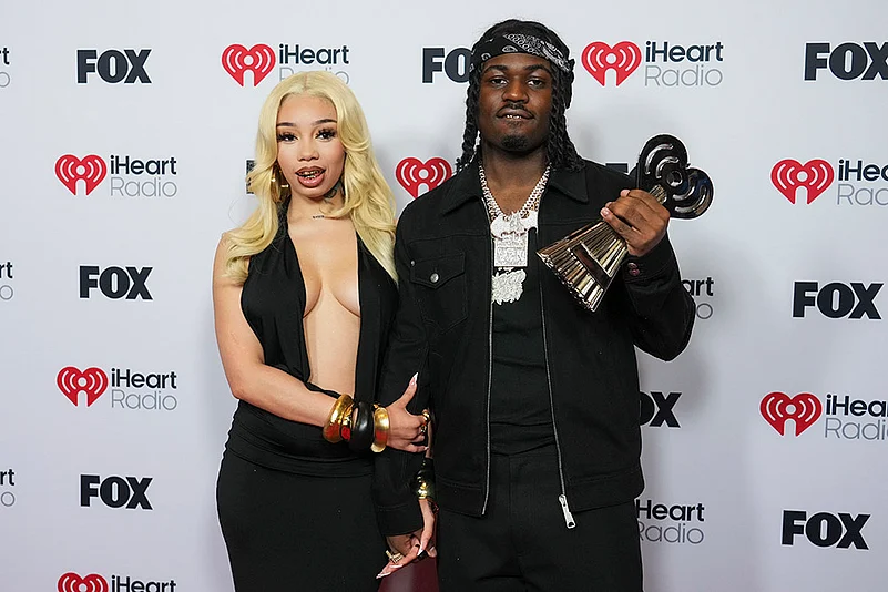 2025 iHeartRadio Music Awards in Los Angeles: Anycia and 4Batz
