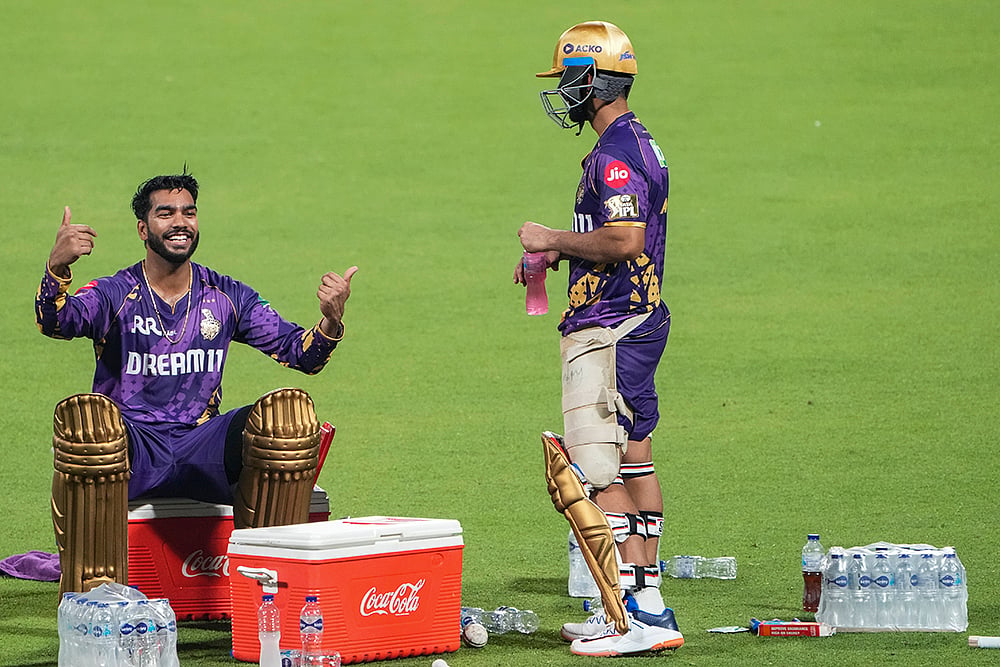 KKR training session in Kolkata