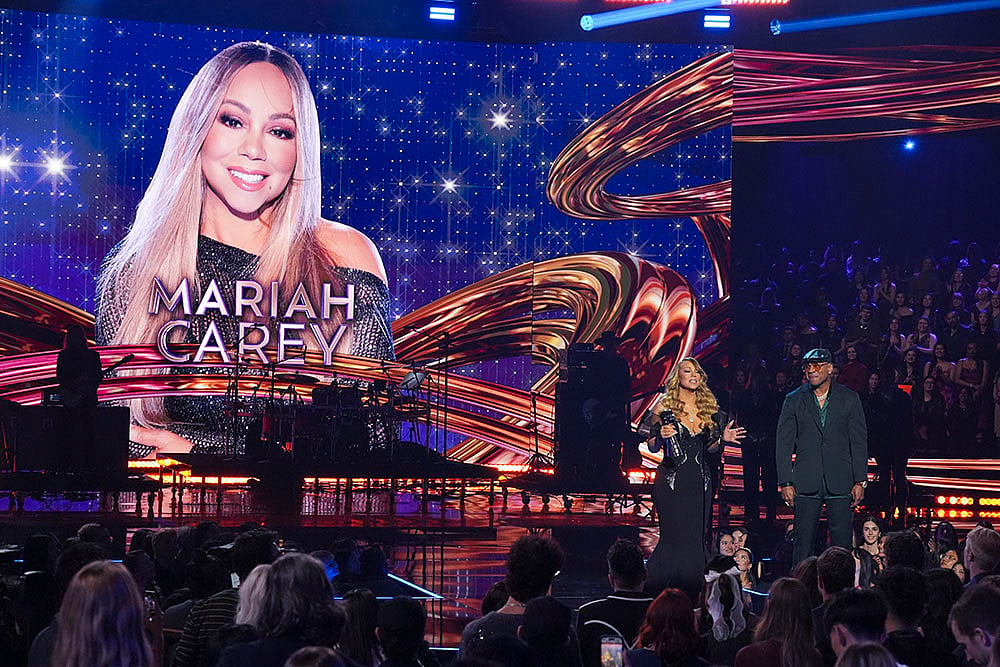 2025 iHeartRadio Music Awards in Los Angeles: Mariah Carey
