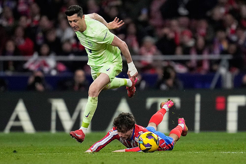 La Liga Soccer: Barcelona vs Atletico Madrid