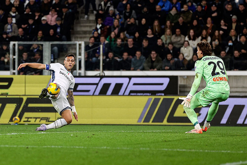 Serie A Soccer: Inter Milan vs Atalanta