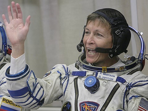 Peggy Whitson is the first woman to command the International Space Station (ISS) |