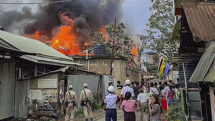 PTI : Manipur Conflict