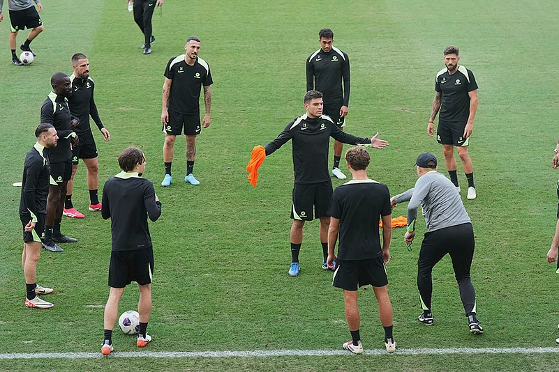 FIFA World Cup 2026 soccer Qualifiers: Australias Football players training