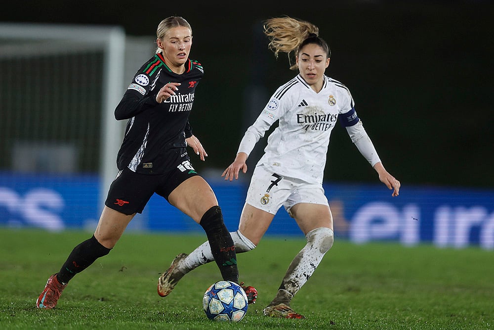 Womens Champions League quarterfinal first leg soccer Real Madrid vs Arsenal: Olga Carmona