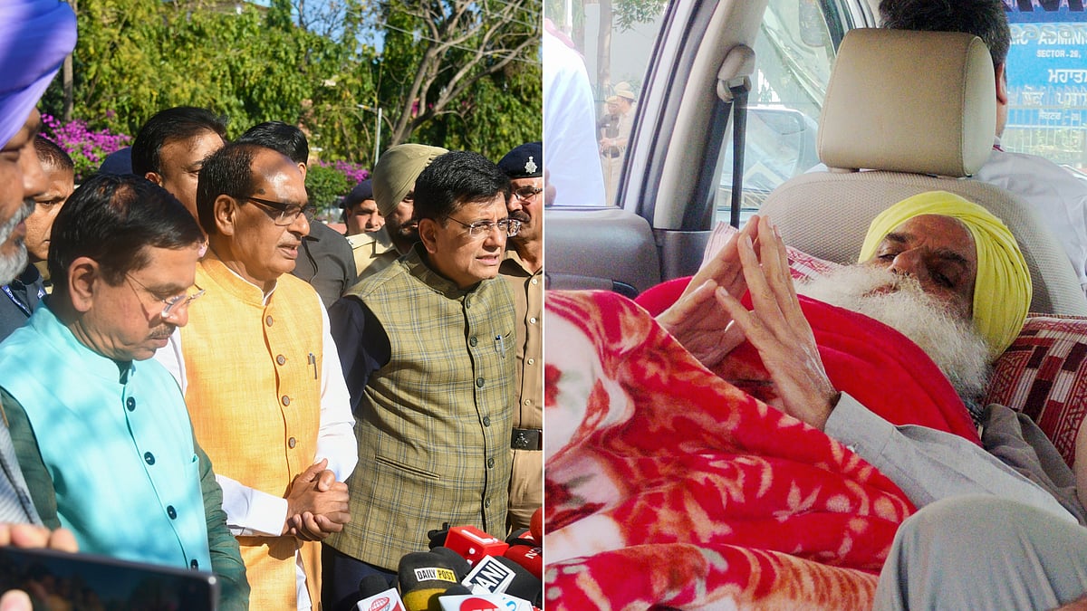 PTI : Farmer leaders met with Union Ministers in Chandigarh