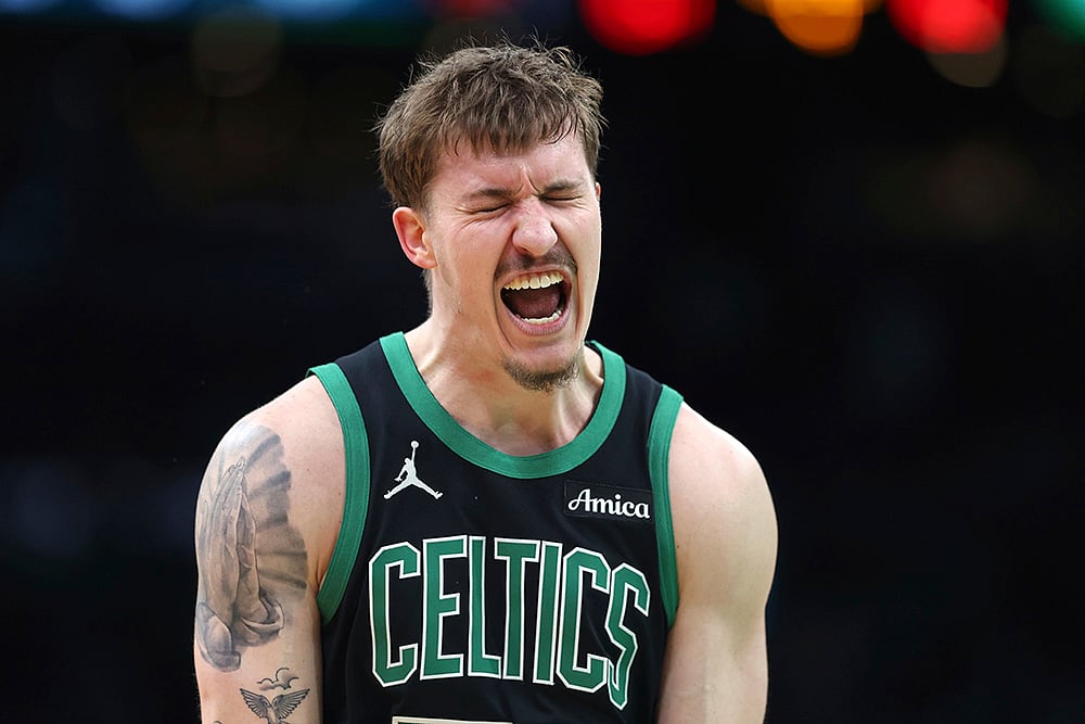 Boston Celtics vs Brooklyn Nets NBA basketball game in Boston photos: Baylor Scheierman
