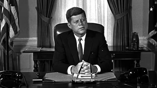 AP : Former US President John F Kennedy