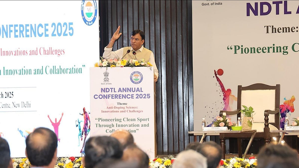 Indian Sports Minister Mansukh Mandaviya. - Photo: X | Mansukh Mandaviya