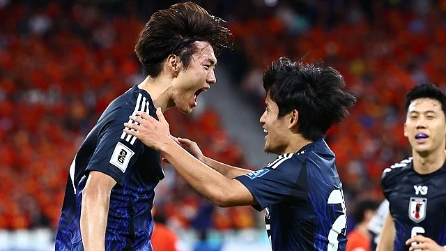 samurai blues X japan football