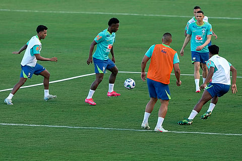 FIFA World Cup 2026 Qualifiers: Brazil Players Training
