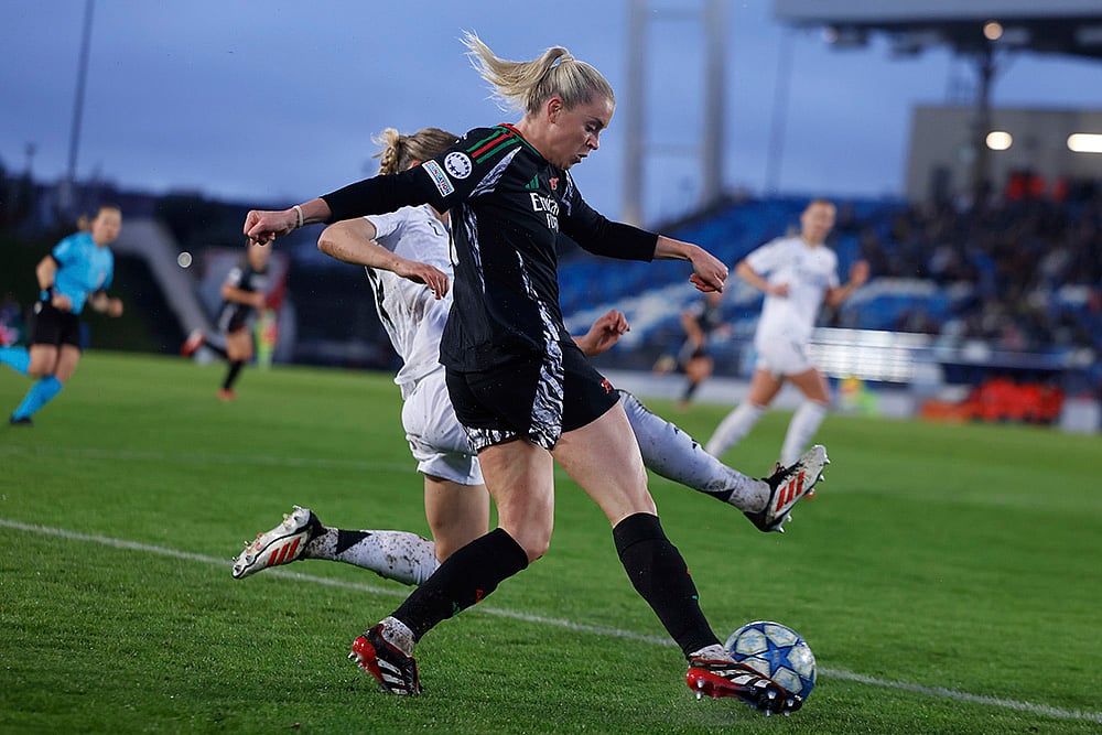Womens Champions League quarterfinal first leg soccer Real Madrid vs Arsenal: Alessia Russo