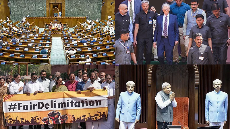 Parliament, Jagdeep Dhankar, Bill Gates, Delimitation Protest