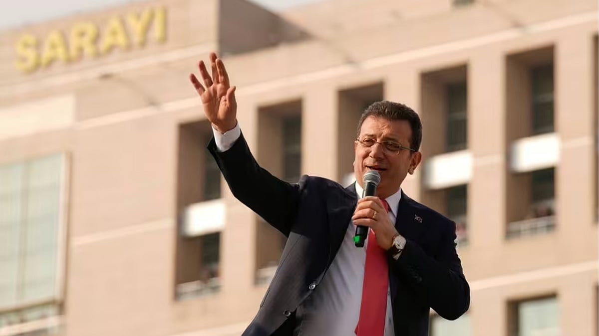 | Photo: AP : Who Is Ekrem Imamoglu? Istanbul Mayor And Key Erdogan Rival Detained By Turkish Authorities