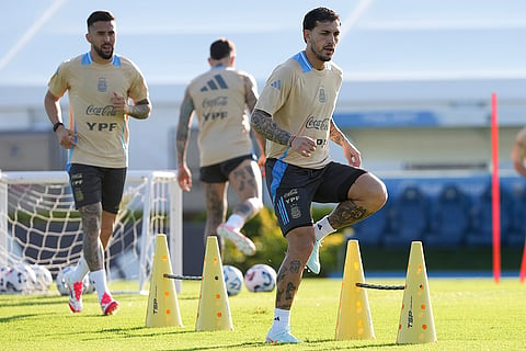 FIFA World Cup 2026 Qualifiers: Argentina Players Training