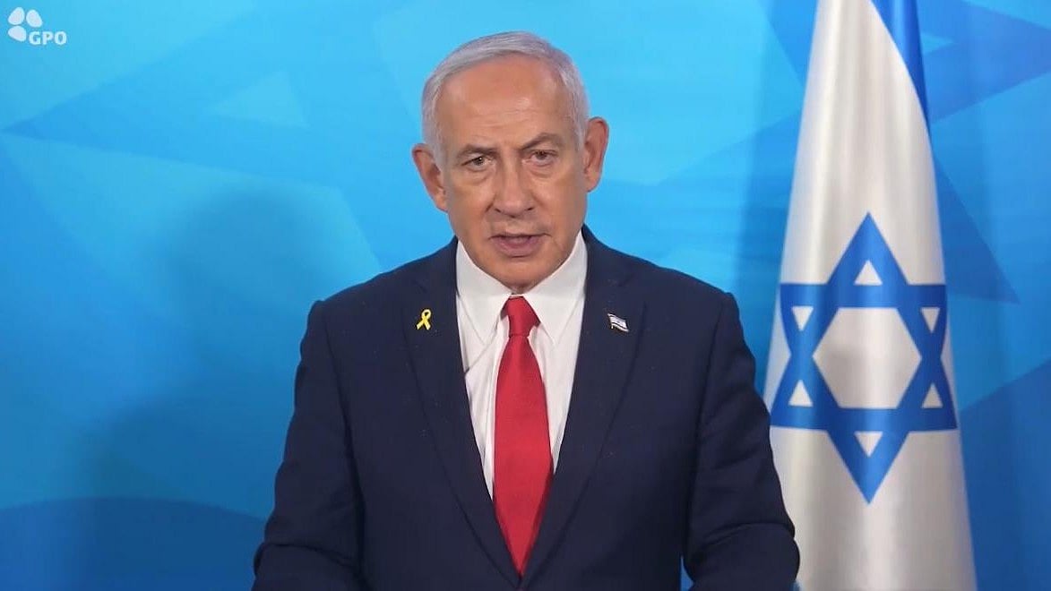 | Image- Screengrab/Netanyahu X : Israeli PM Benjamin Netanyahu