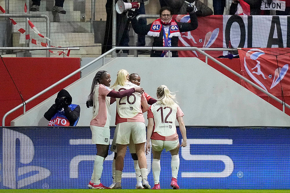 UWCL Quarter-Finals first leg soccer FC Bayern Munich and Olympique Lyonnais: Melchie Dumornay