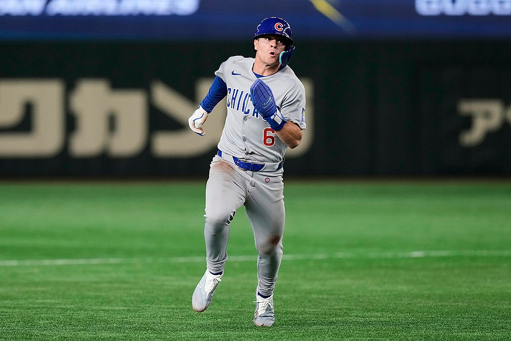 Japan Baseball MLB photo gallery Los Angeles Dodgers vs Chicago Cubs: Matt Shaw