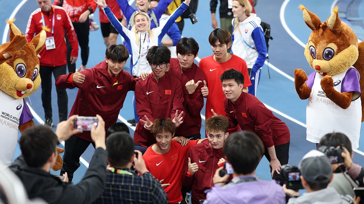 chinese athletes X china daily