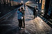 In Ukraine, Russia Broke an 85-Year Taboo | Photo: Getty Images : Pain of Parting: A Ukrainian soldier and his girlfriend say goodbye at a
train station in Kramatorsk, Ukraine, on December 10, 2023