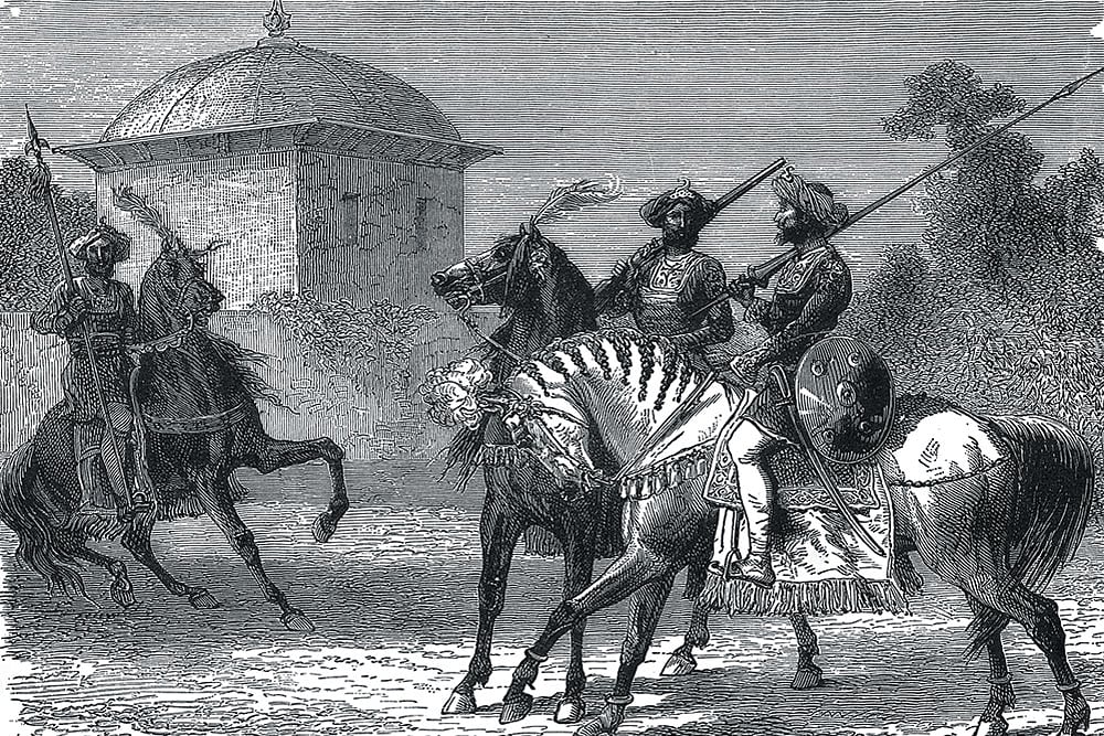 Influencers: Horsemen of the Bodyguard of the Gaikwar of Baroda - | Photo: Getty Images