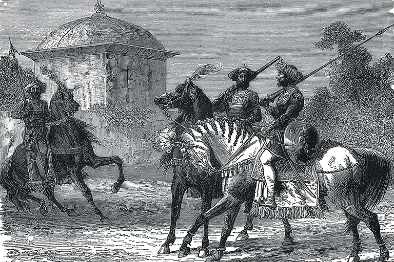 Influencers: Horsemen of the Bodyguard of the Gaikwar of Baroda - | Photo: Getty Images