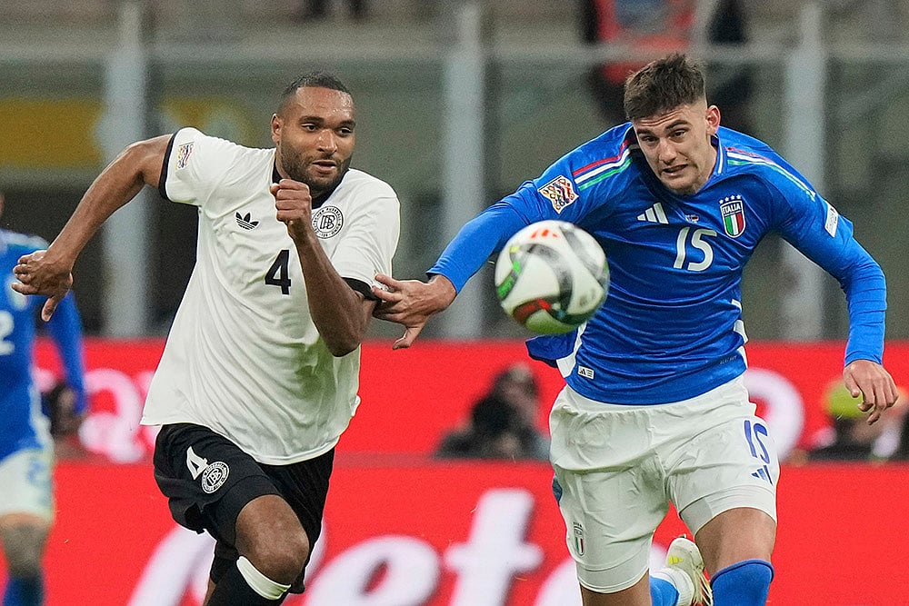UEFA Nations League quarterfinal first leg match between Italy vs Germany: 