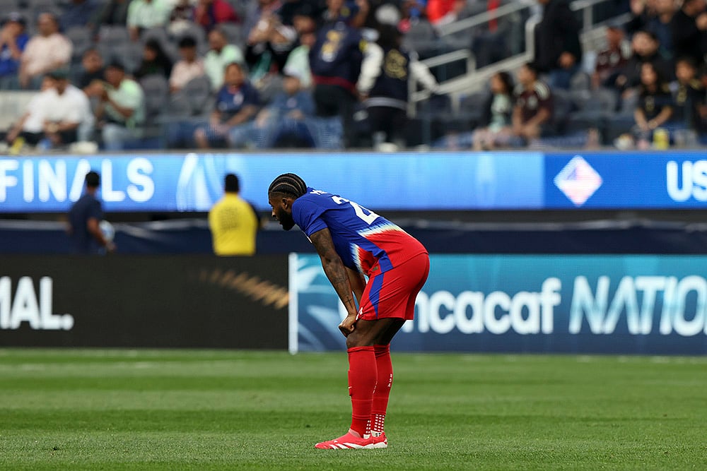 CONCACAF Nations League Soccer Panama vs United States football: Mark Mc Kenzie