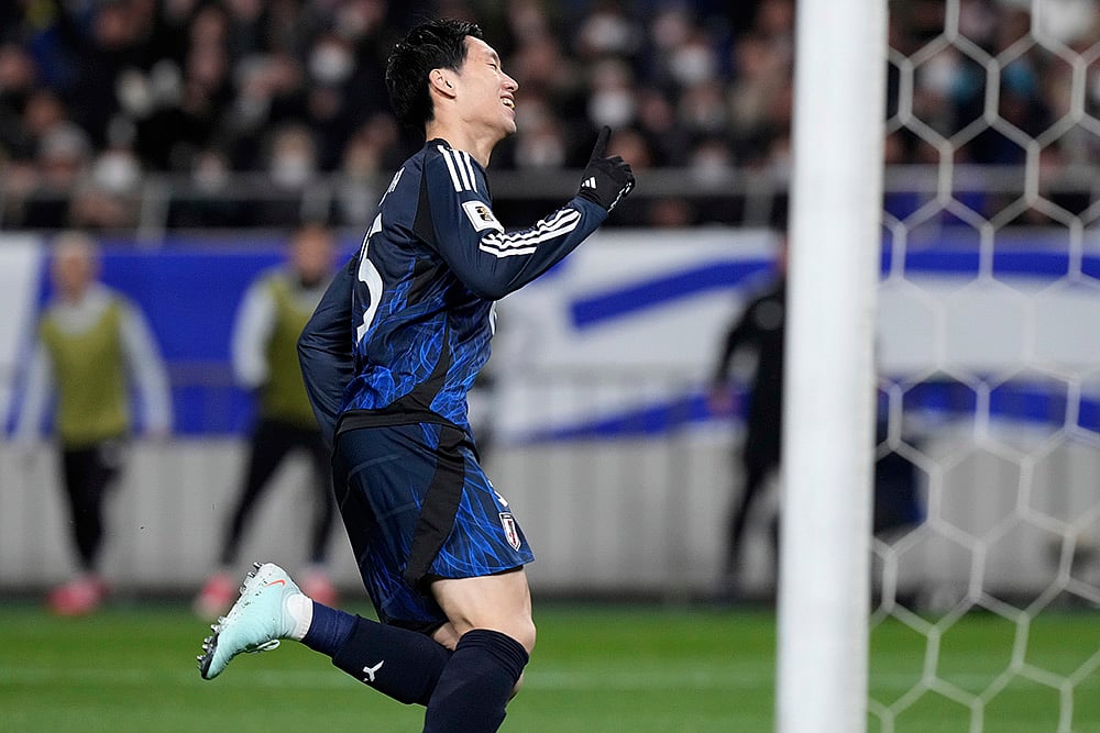 FIFA World Cup 2026 AFC Qualifying match Japan vs Bahrain: Daichi Kamada